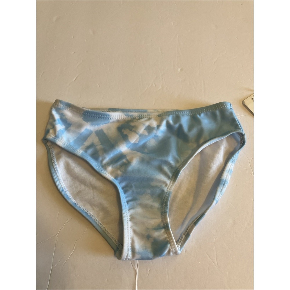 Blue Sky Bikini Bottom Women XS Blue NEW Tie Dye Swim Suit C834